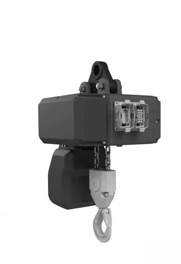Electric chain hoist, suspended type